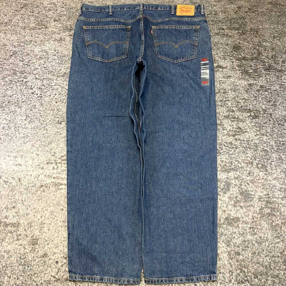 NWT Levi's 560 Jeans Comfort Fit Mens 44x32 Blue Big & Tall Denim